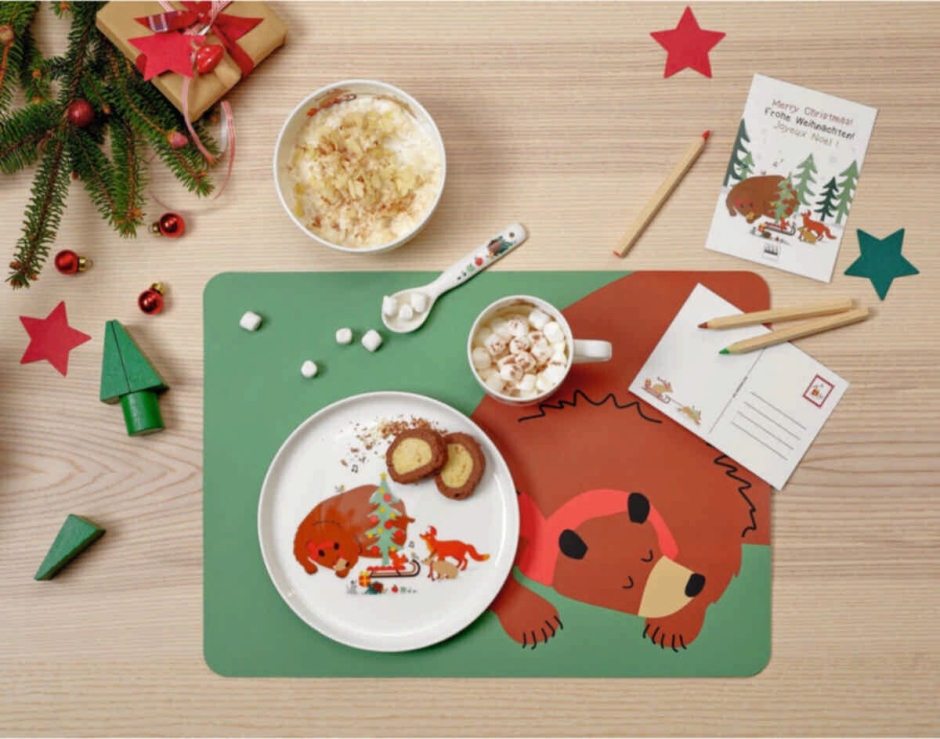 Kindergeschirr Christmas for Bruno, 5-teilig