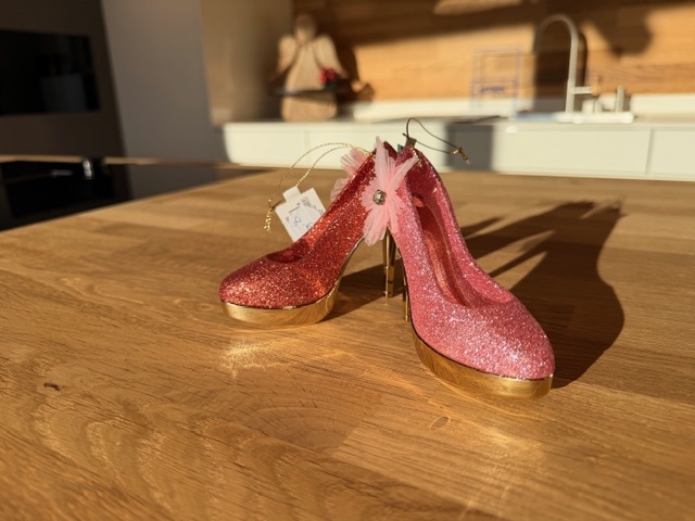 Christbaumschmuck High Heel, verschiedene Farben